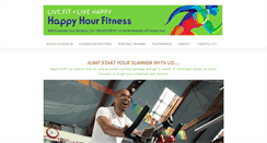 Desktop Screenshot of happyhourfitness.com